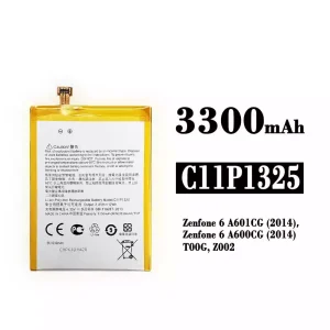 New phone battery C11P1325 for Asus Zenfone 6 A601CG (2014) /A600CG (2014)