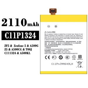 New phone battery C11P1324 for Asus Zenfone 5