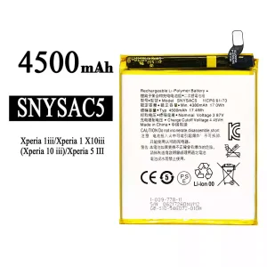 New phone battery SNYSAC5 for Sony xperia X1iii X5iii X10iii