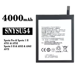New phone battery SNYSU54 for Sony Xperia Pro,X1ii/5/5ii