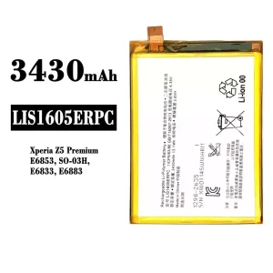 New phone battery LIS1605ERPC for Sony Xperia Z5 Premium