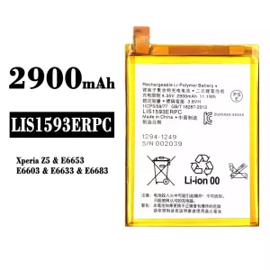 New phone battery LIS1593ERPC for Sony Xperia Z5 / E6653 / E6603 / E6633 / E6683