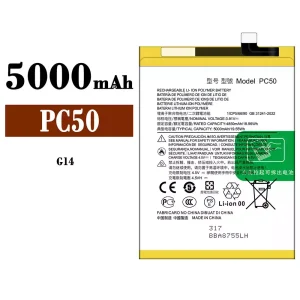 New phone battery PC50 for Motorola G14 / G54