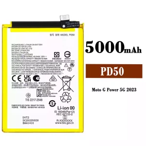 New phone battery PD50 for Motorola Moto G Power 5G 2023