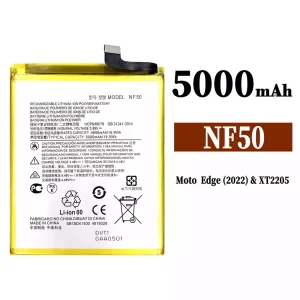 New phone battery NF50 for Motorola Edge(2022) / XT2205