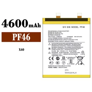 New phone battery PF46 for Motorola X40