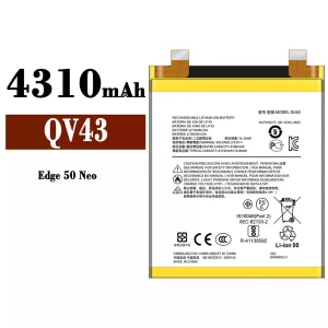 New phone battery QV43 for Motorola Edge 50 Neo
