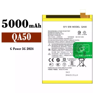 New phone battery QA50 for Motorola G Power 5G 2024