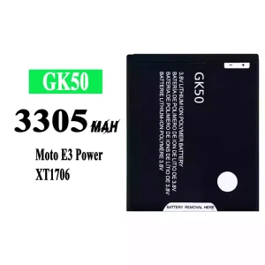 New phone battery GK50 for Motorola E 3 Power / XT1706