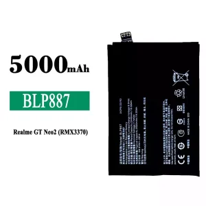 New phone battery BLP887 for OPPO Realme GT Neo 2 5G / GT 2 Pro / GT Neo 3 5G