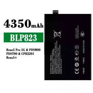New phone battery BLP823 for OPPO Reno 5 Pro 5G / Reno 5+
