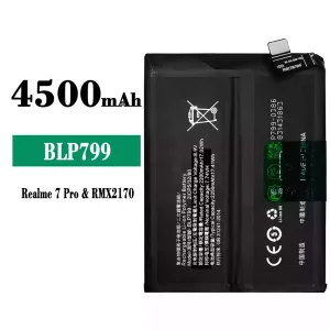 New phone battery BLP799 for OPPO Realme 7 Pro