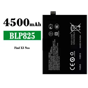 New phone battery BLP825 for OPPO Find X3 Neo / Reno 6 Pro 5G / Reno 5 pro+
