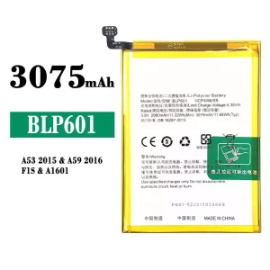 New phone battery BLP601 for OPPO A53 2015/A59 2016/F1S