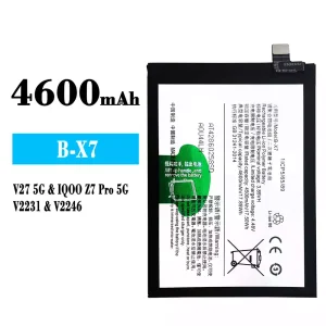 New phone battery B-X7 for VIVO V27 5G/IQOO Z7 Pro 5G