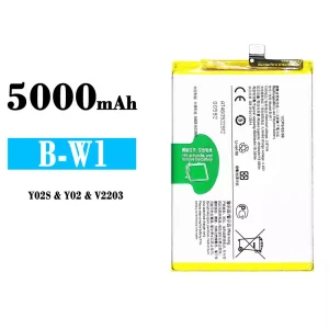 New phone battery B-W1 for VIVO Y02/Y02S
