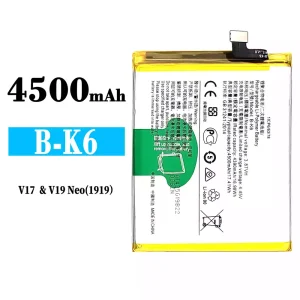 New phone battery B-K6 for VIVO V17/V19 Neo