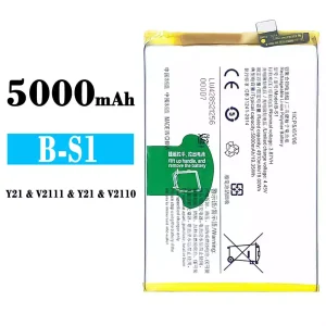 New phone battery B-S1 for VIVO Y21/Y21S