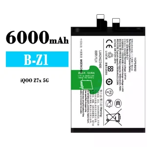 New phone battery B-Z1 for VIVO iQOO Z7x 5G