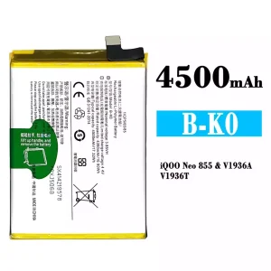 New phone battery B-K0 for VIVO iQOO NEO 855
