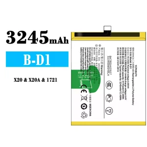 New phone battery B-D1 for VIVO X20/X20A