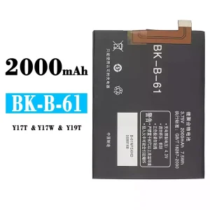 New phone battery BK-B-61 for VIVO Y17T/Y17W/Y19T