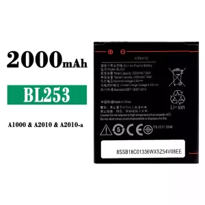 New phone battery BL253 for Lenovo A1000/A2010/A2010-a