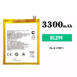 New phone battery BL299 for Lenovo Z5s