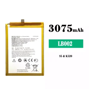 New phone battery LB002 for Lenovo S5/K520