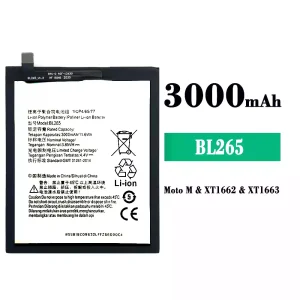 New phone battery BL265 for Lenovo Moto M/XT1662/XT1663