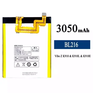 New phone battery BL216 for Lenovo VIBE Z K910/K910L/K910E