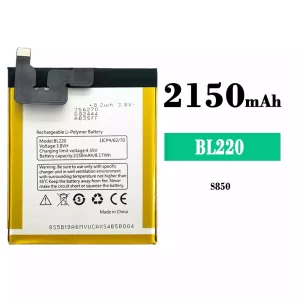 New phone battery BL220 for Lenovo S850