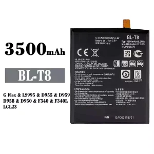 New phone battery BL-T8 for LG G Flex