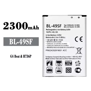 New phone battery BL-49SF for LG G4 Beat