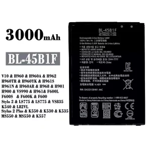 New phone battery BL-45B1F for LG V10 / Stylus 2 Plus