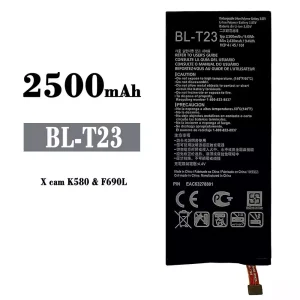 New phone battery BL-T23 for LG X cam