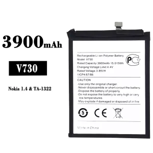 New phone battery V730 for Nokia 1.4/TA1322