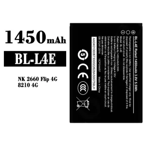 New phone battery BL-L4E for Nokia NK 2660 Flp 4G/8210 4G