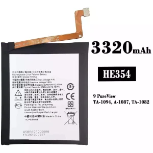 New phone battery HE354 for Nokia 9 PureView