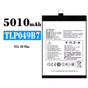 New phone battery TLP49B7 for Alcatel TCL 30 Plus