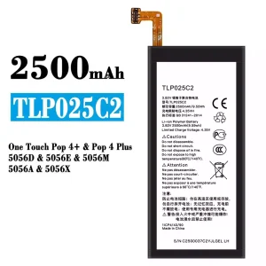 New phone battery TLP025C2 for Alcatel One Touch Pop 4+/Pop 4 Plus