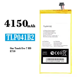 New phone battery TLP041B2 for Alcatel One Touch Evo 7 HD