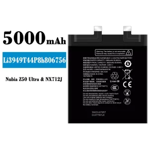 New phone battery Li3949T44P8h806756 for Nubia Z50 Ultra