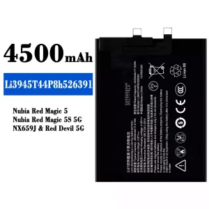 New phone battery Li3945T44P8h526391 for Nubia Red Magic 5/Nubia Red Magic 5S 5G