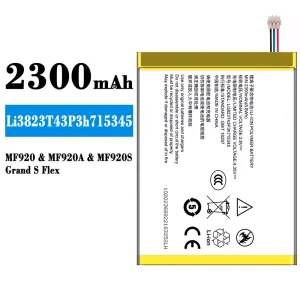 New phone battery Li3823T43P3h715345 for ZTE MF910/MF910S/MF920M/MF920/MF920A/MF920S