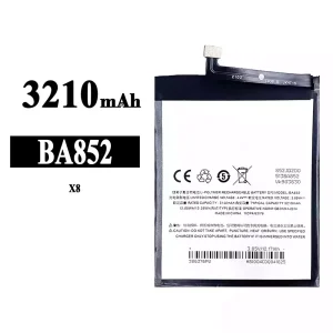 New phone battery BA852 for Meizu X8