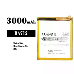 New phone battery BA712 for Meizu M6s/Blue Charm S6