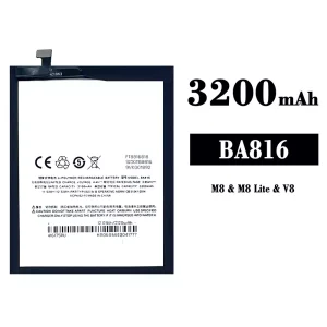 New phone battery BA816 for Meizu M8/M8 lite/V8