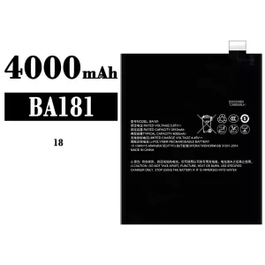 New phone battery BA181 for Meizu 18