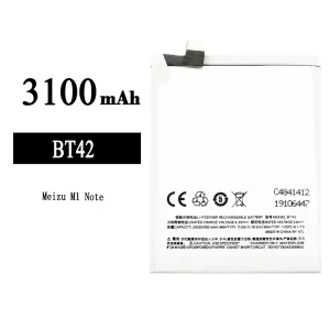 New phone battery BT42 for Meizu M1 Note